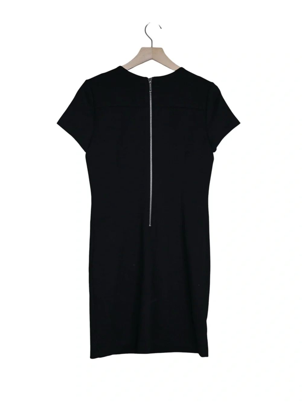 Michael Michael Kors Women's 6 Silver Studded Cut-Out Mini Dress